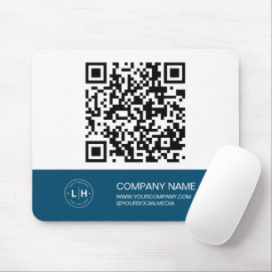 Moderne Logo gepersonaliseerd Muismat