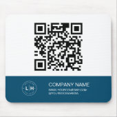 Moderne Logo gepersonaliseerd Muismat (Voorkant)