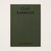 Moderne Logo juwelen die een kaart verdienen (Voorkant)