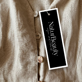 Moderne Logo kleding Hang Label Mini Visitekaartjes