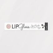 Moderne Logo Lip Gloss Branding Packaging Coffee Labels (Design 1)