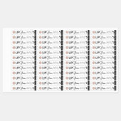 Moderne Logo Lip Gloss Merkverpakking Coffee Labels (Vel)