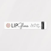 Moderne Logo Lip Gloss-verpakkingslabels Labels (Design 1)