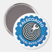 Moderne Logo Magneet (Voorkant / Achterkant)