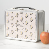 Moderne logo met eigen naam in blush roze minimali (In situ)