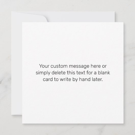 Moderne Logo of Design Pattern met elk Afbeelding Bedankkaart (Achterkant)