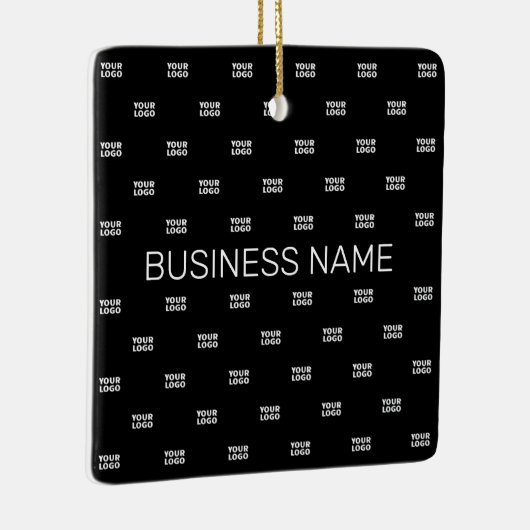 Moderne Logo of Design Pattern met elk Afbeelding Keramisch Ornament (Rechts)