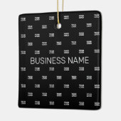 Moderne Logo of Design Pattern met elk Afbeelding Keramisch Ornament (Links)