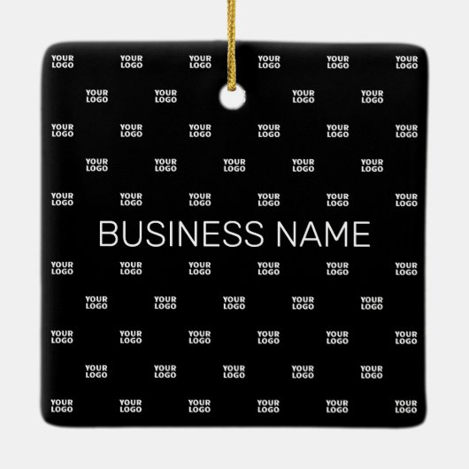 Moderne Logo of Design Pattern met elk Afbeelding Keramisch Ornament (Achterkant)