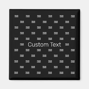 Moderne Logo of Design Pattern met elk Afbeelding Magneet