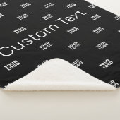 Moderne Logo of Design Pattern met elk Afbeelding Sherpa Deken (3/4)