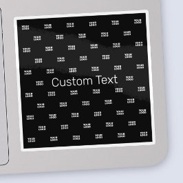 Moderne Logo of Design Pattern met elk Afbeelding Sticker