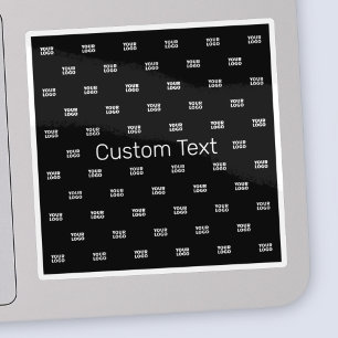 Moderne Logo of Design Pattern met elk Afbeelding Sticker