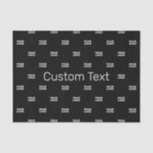 Moderne Logo of Design Pattern met elk Afbeelding Tissuepapier (Voorkant)