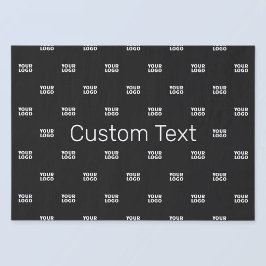 Moderne Logo of Design Pattern met elk Afbeelding Tissuepapier