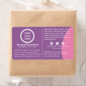 Moderne Logo - Productlabel Sticker (Insitu)