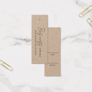 Moderne Logo productprijs Label Kaart ophangen