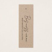 Moderne Logo productprijs Label Kaart ophangen (Voorkant)