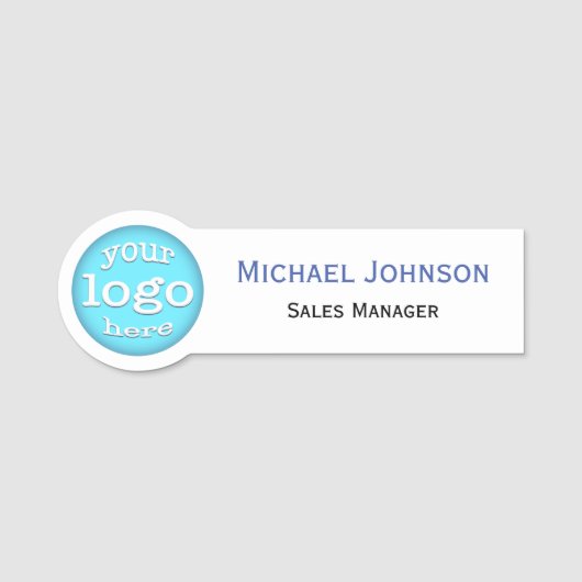 Moderne Logo-professional op maat Naamplaatje (Voorkant)