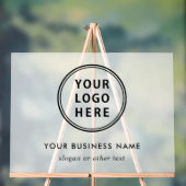 Moderne Logo Promotionele Frosted Acryl Bord (Neutraal)