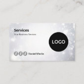 Moderne Logo Scannable QR Code Website Visitekaartje (Achterkant)