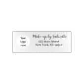 Moderne Logo Script Zelfinktende Stempel (Design)