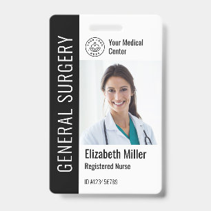 Moderne logo sjabloon medewerker foto naam verplee badge