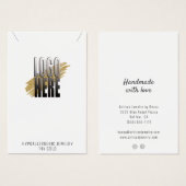 Moderne Logo sociale media Ketting Kaarten Visitekaartje (Voorkant /achterkant)