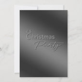 Moderne logo typografie zakelijk kerstfeest kaart (Achterkant)