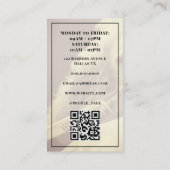 Moderne logo visitekaartje (Achterkant)