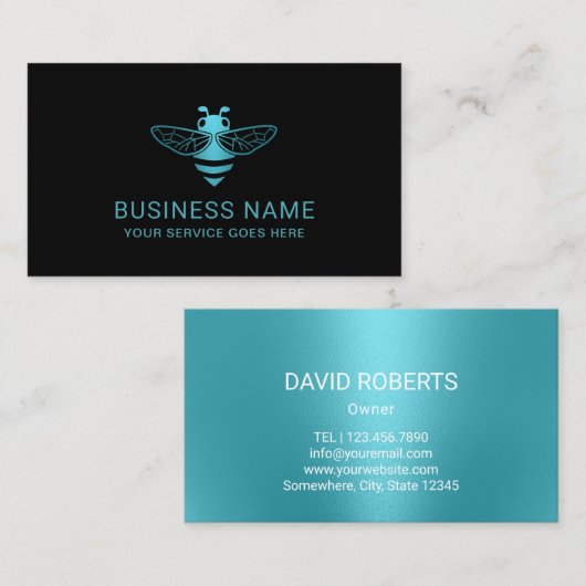 Moderne Logo Visitekaartje (Voorkant / Achterkant)