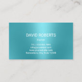 Moderne Logo Visitekaartje (Achterkant)