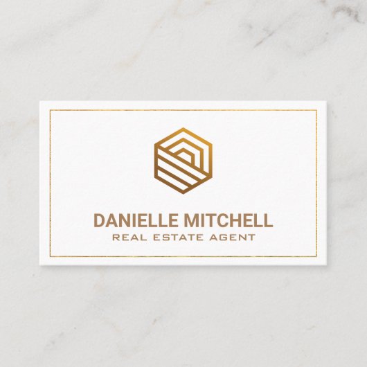 Moderne Logo | Visitekaartje ondernemingen (Voorkant)