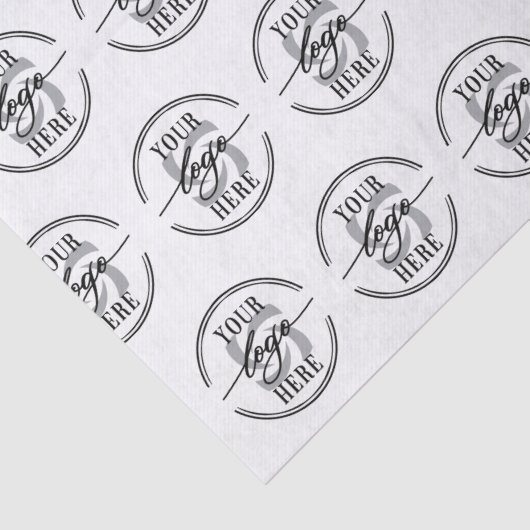 Moderne Logo voor aangepaste bedrijven Tissuepapier (Detail)