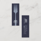 Moderne logo voor bokcatering mini visitekaartje (Voorkant / Achterkant)