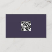 Moderne Logo voor de belastingaangifte van account Visitekaartje (Achterkant)