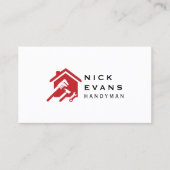 Moderne Logo voor thuisreparatie Visitekaartje (Voorkant)