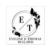 Moderne logo voor tropische baarddddes  zelfinktende stempel (Design)