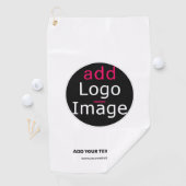 Moderne  Logo voor zakelijk gebruik Golfhanddoek (Insitu)