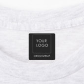 Moderne Logo voor zwarte bedrijven met Editable Labels (Aangebracht)