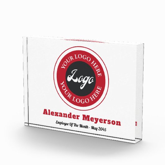 Moderne Logo werknemers Fotoblokken (Rechts)