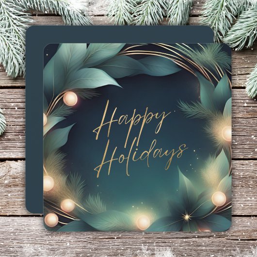 Moderne Logo zakelijke vakantie Kaart