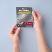 Moderne loodgieter / elektricien (algemeen) flyer (Hand)