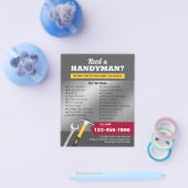 Moderne loodgieter / elektricien (algemeen) flyer (Enkel)