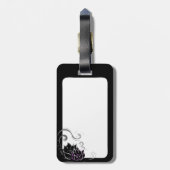 Moderne Lotus Decor Bagagelabel (Achterkant verticaal)