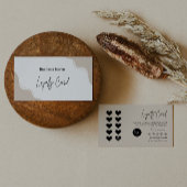 Moderne loyaliteit Kaart Sjabloon, Klantenkaartje