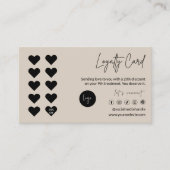 Moderne loyaliteit Kaart Sjabloon, Klantenkaartje (Voorkant)