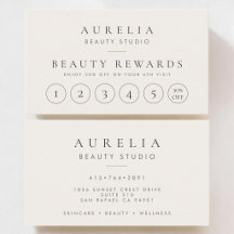 Moderne Loyalty Card