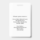 Moderne LPN Badge (Achterkant)