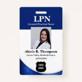 Moderne LPN Badge (Voorkant)